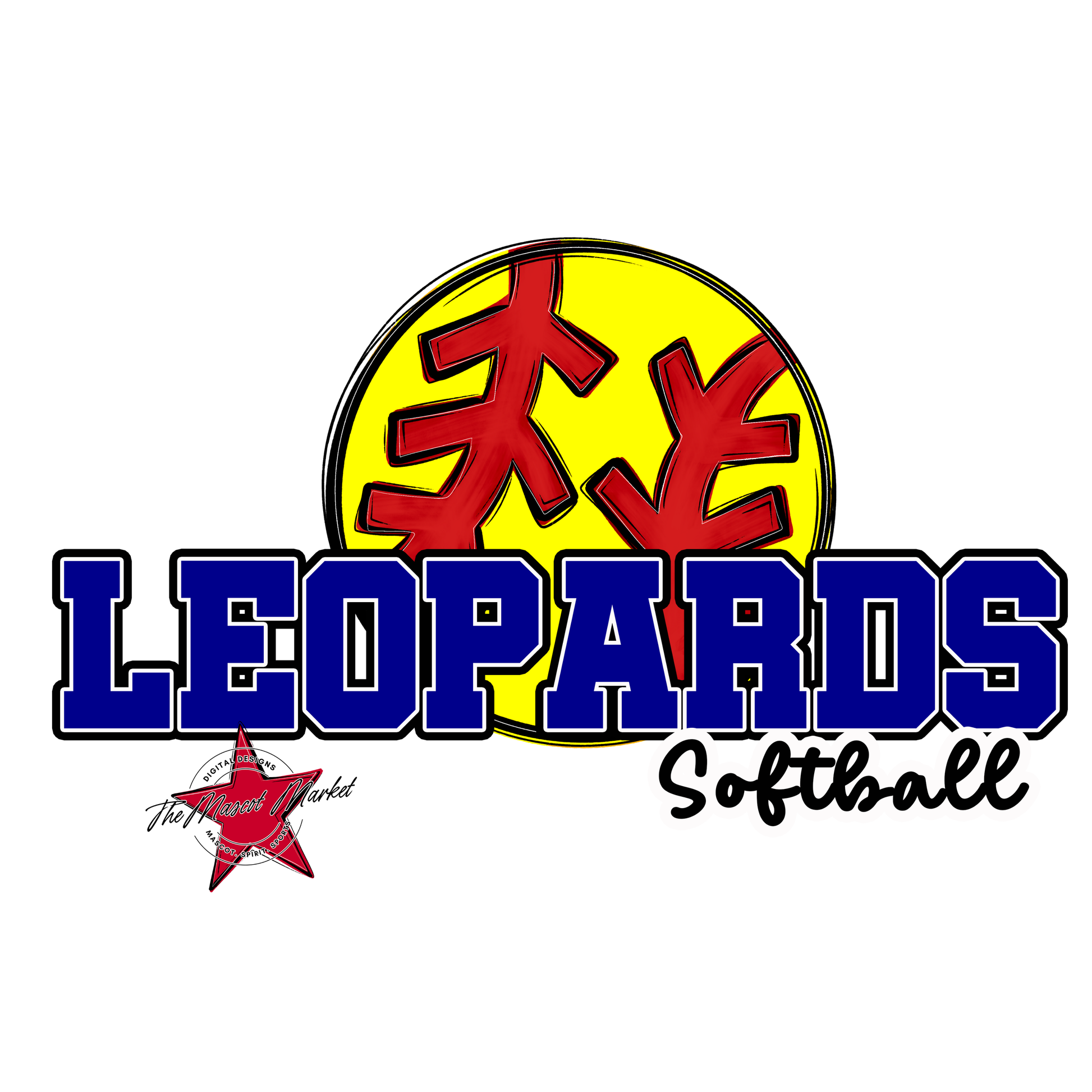 Leopards Varsity Softball-Blue