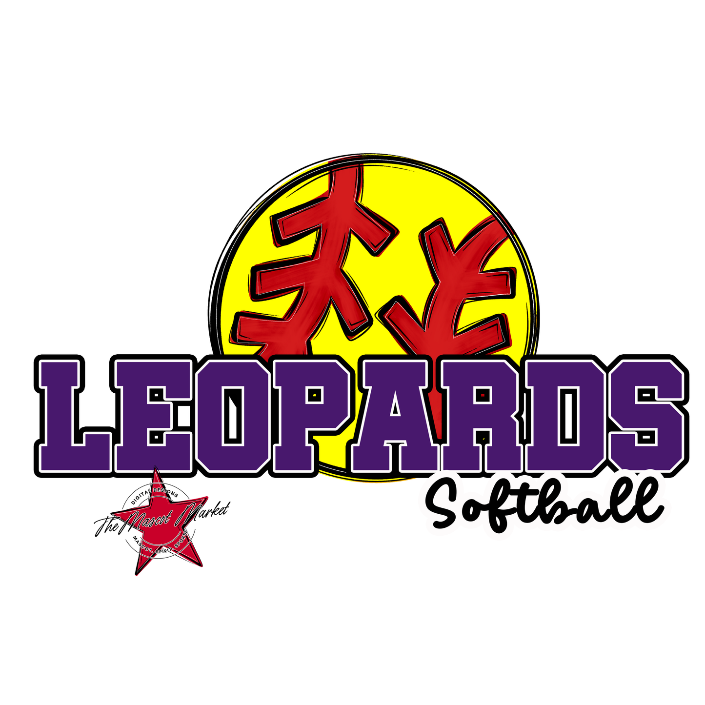 Leopards Varsity Softball-Purple