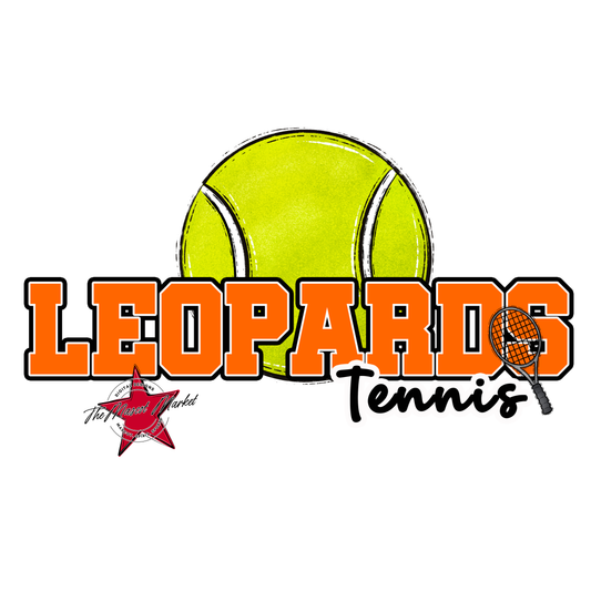 Leopards Varsity Tennis-Orange