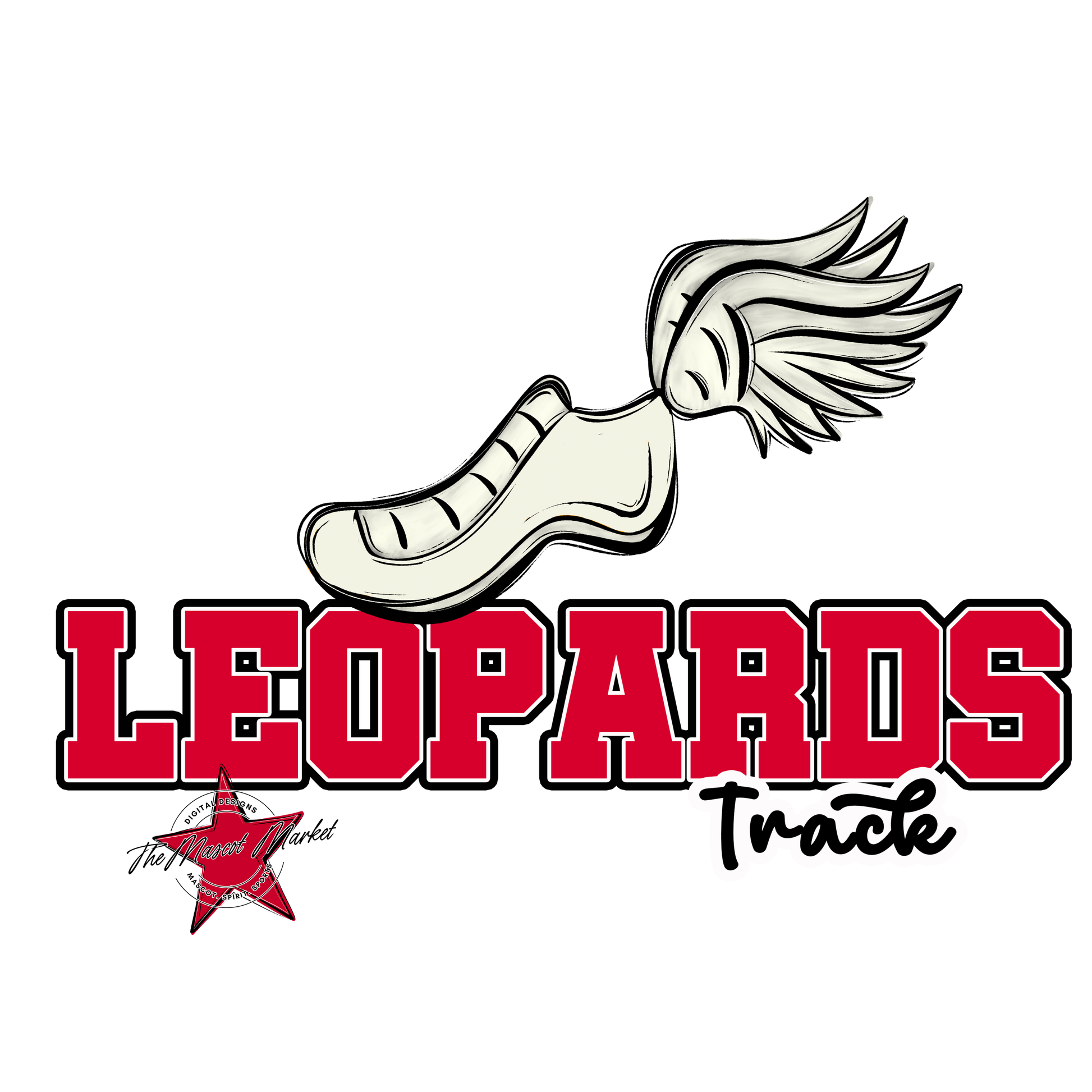 Leopards Varsity Track-Red