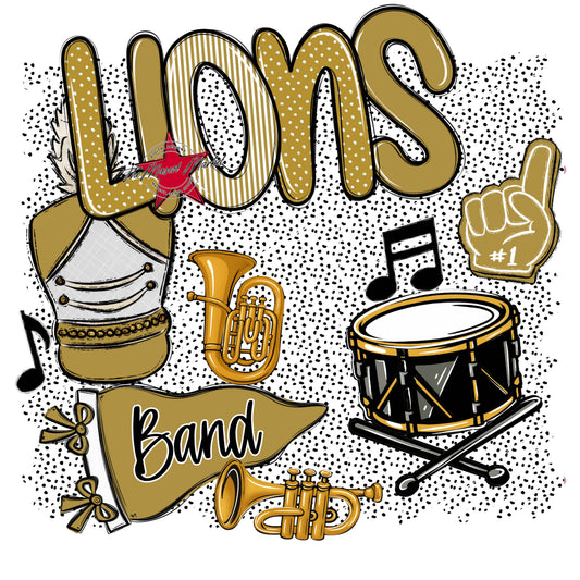 Lions Band Spirit-Gold