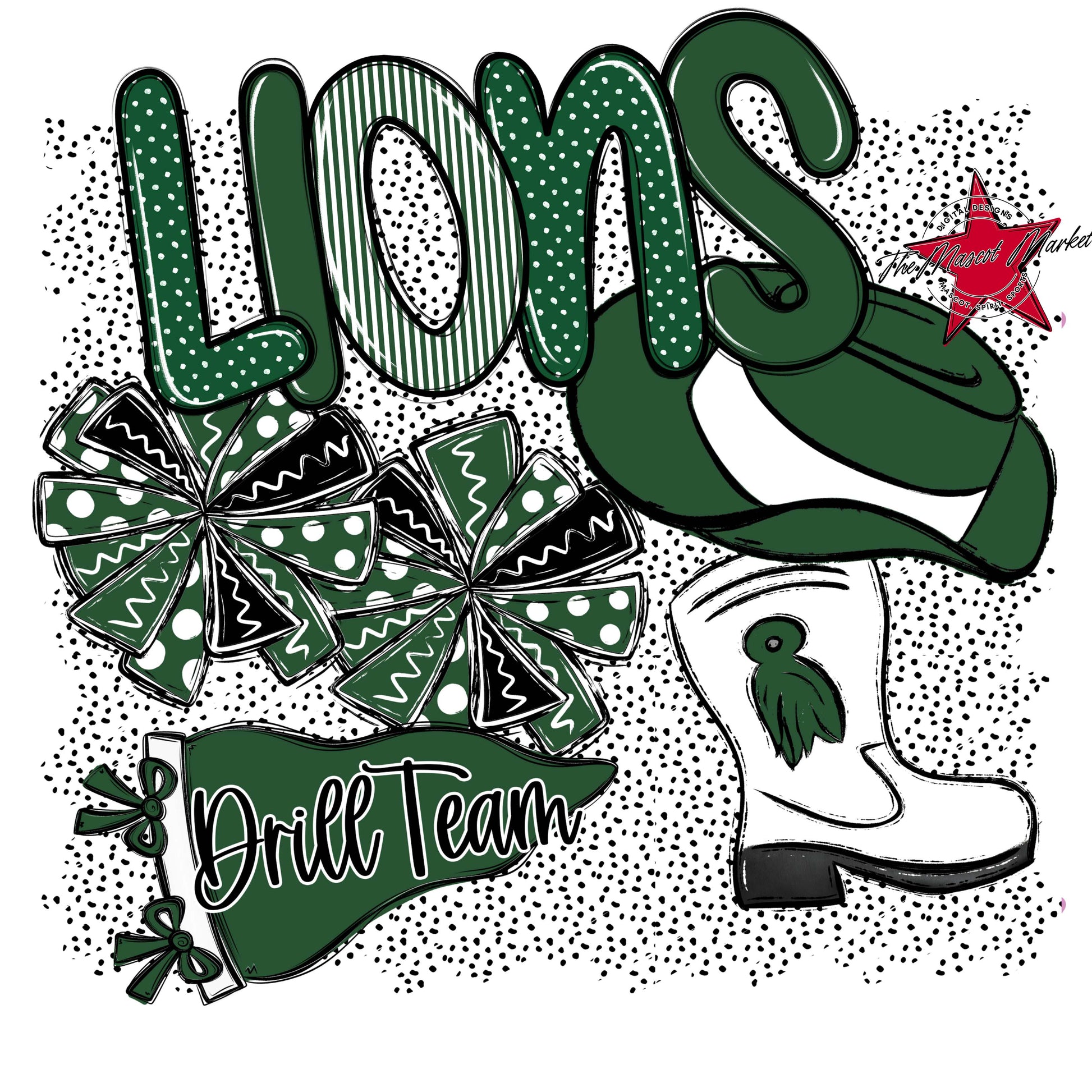 Lions Drillteam Spirit-Green
