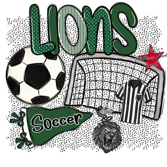 Lions Soccer Spirit-Green