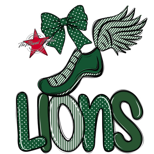 Lions Track Spirit Design-Green
