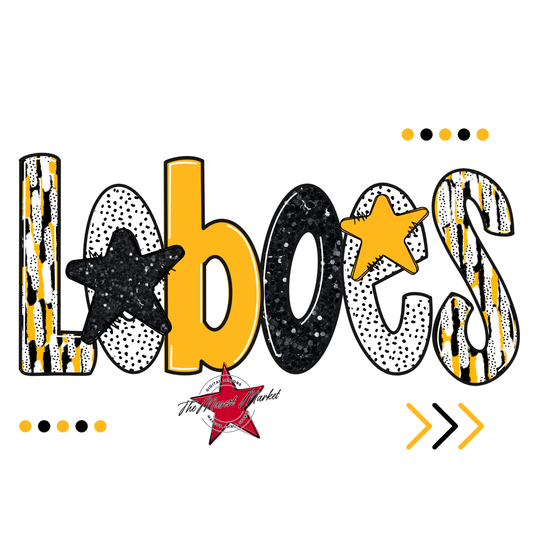 Loboes Brushstroke Alpha w Arrows-Yellow