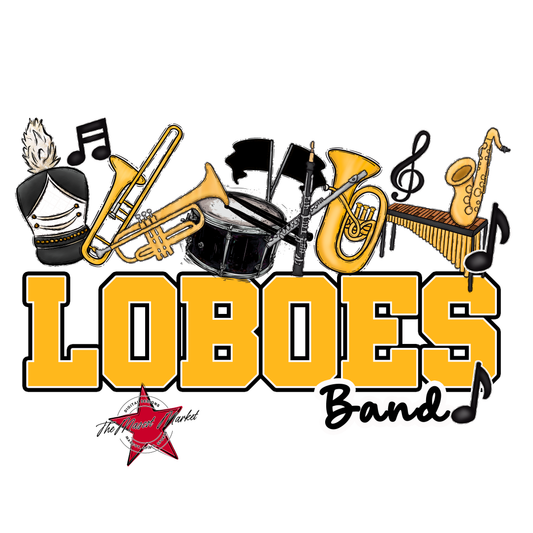Loboes Varsity Band-Yellow