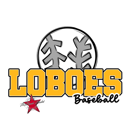 Loboes Varsity Baseball-Yellow