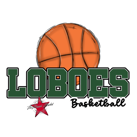 Loboes Varsity Basketball-Green