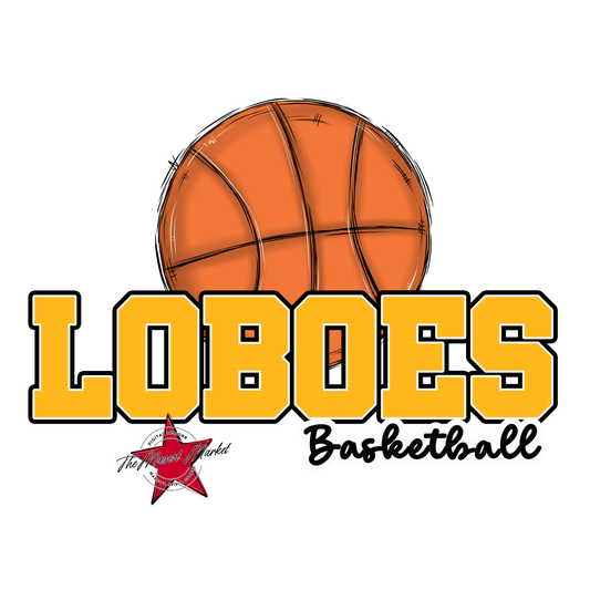 Loboes Varsity Basketball-Yellow