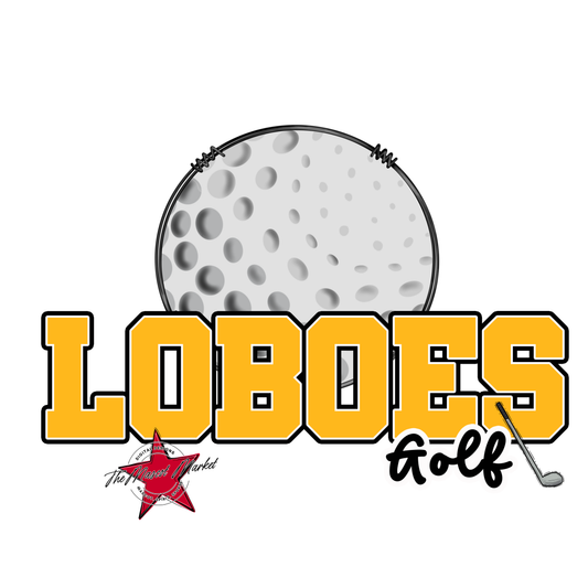 Loboes Varsity Golf-Yellow