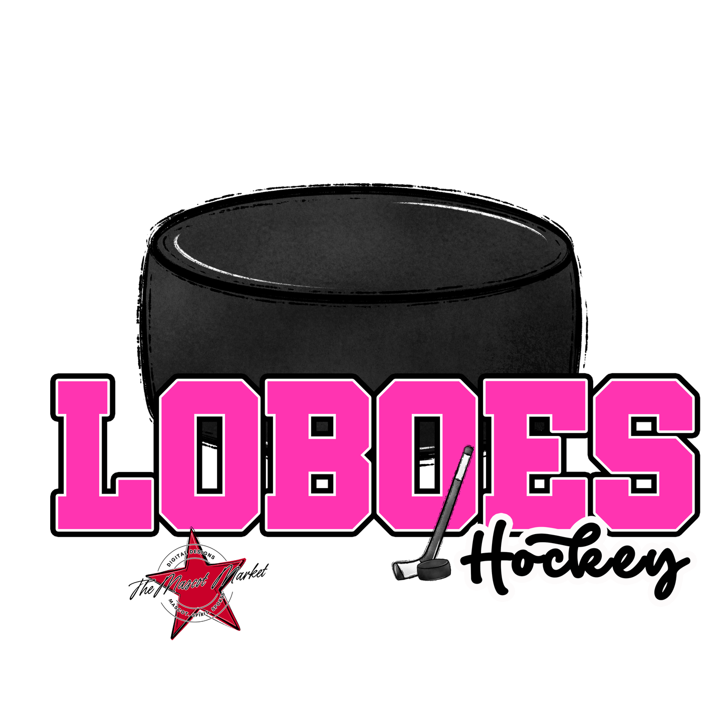 Loboes Varsity Hockey-Pink