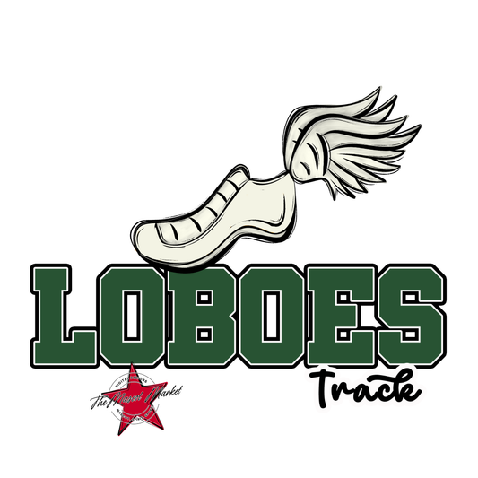 Loboes Varsity Track-Green
