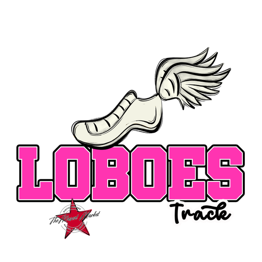Loboes Varsity Track-Pink
