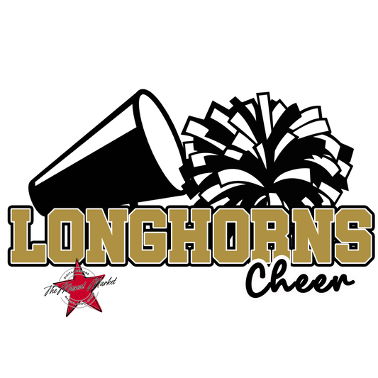 Longhorns Varsity Cheer-Gold