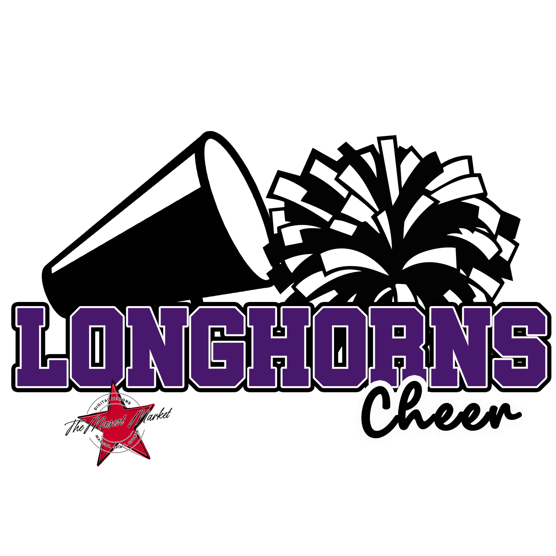 Longhorns Varsity Cheer-Purple