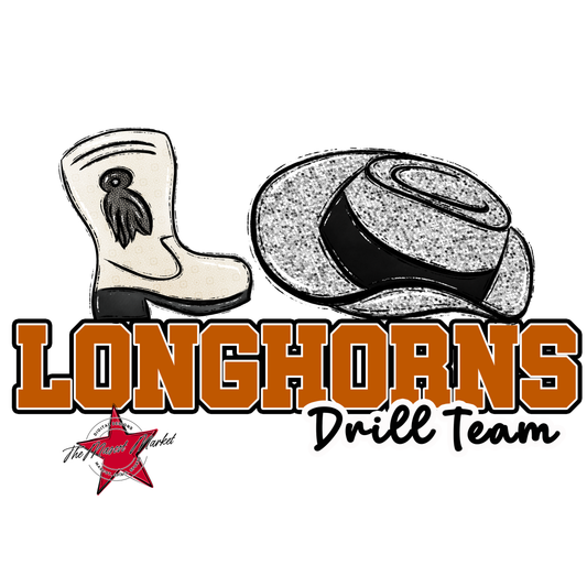 Longhorns Varsity Drillteam-Burnt Orange