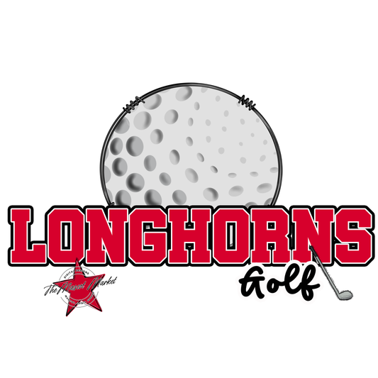 Longhorns Varsity Golf-Red