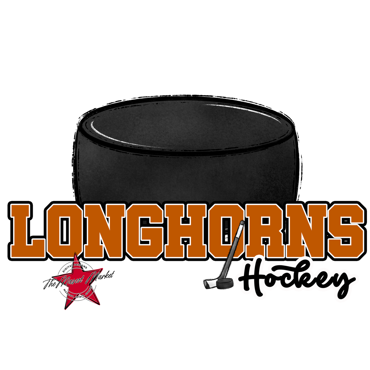 Longhorns Varsity Hockey-Burnt Orange
