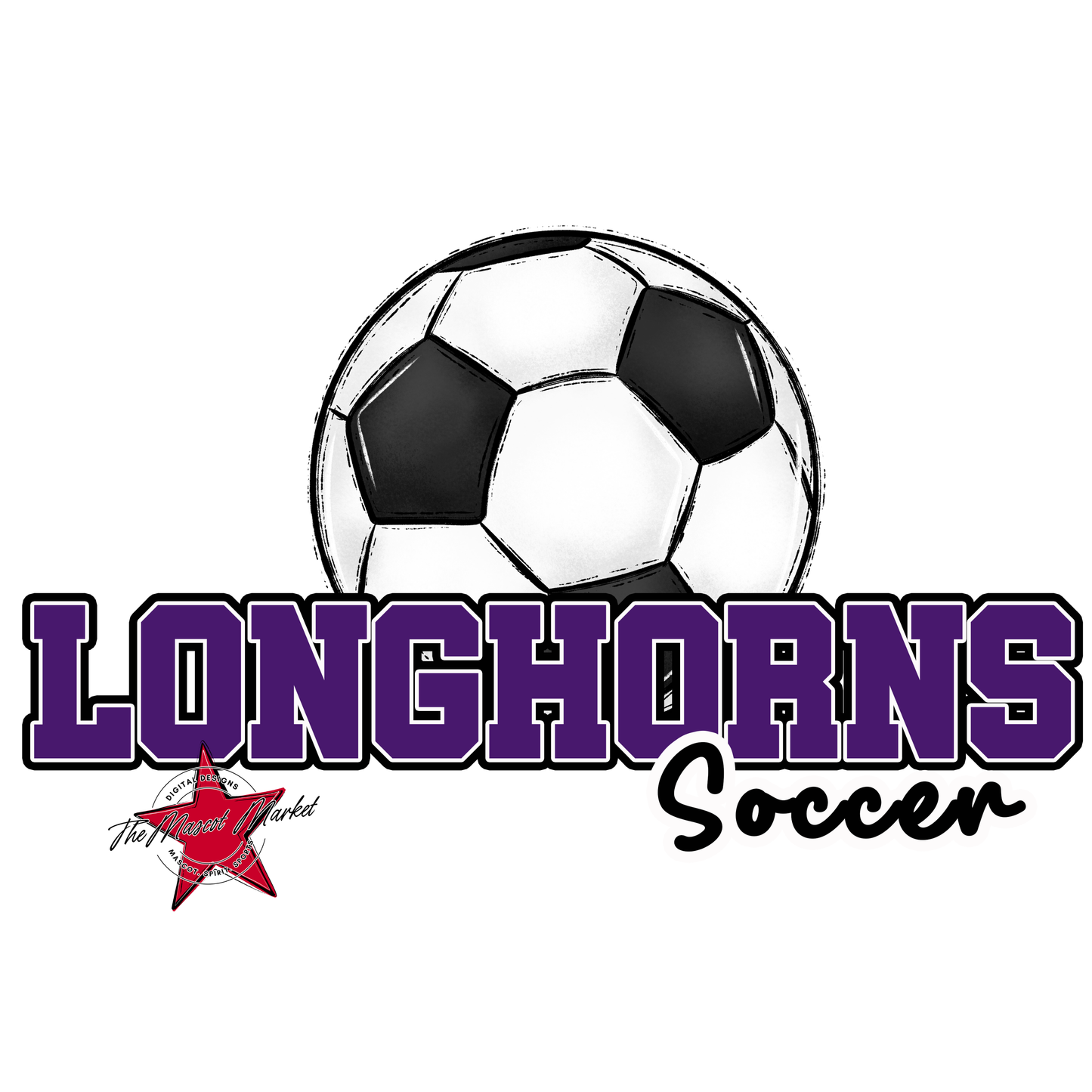 Longhorns Varsity Soccer-Purple