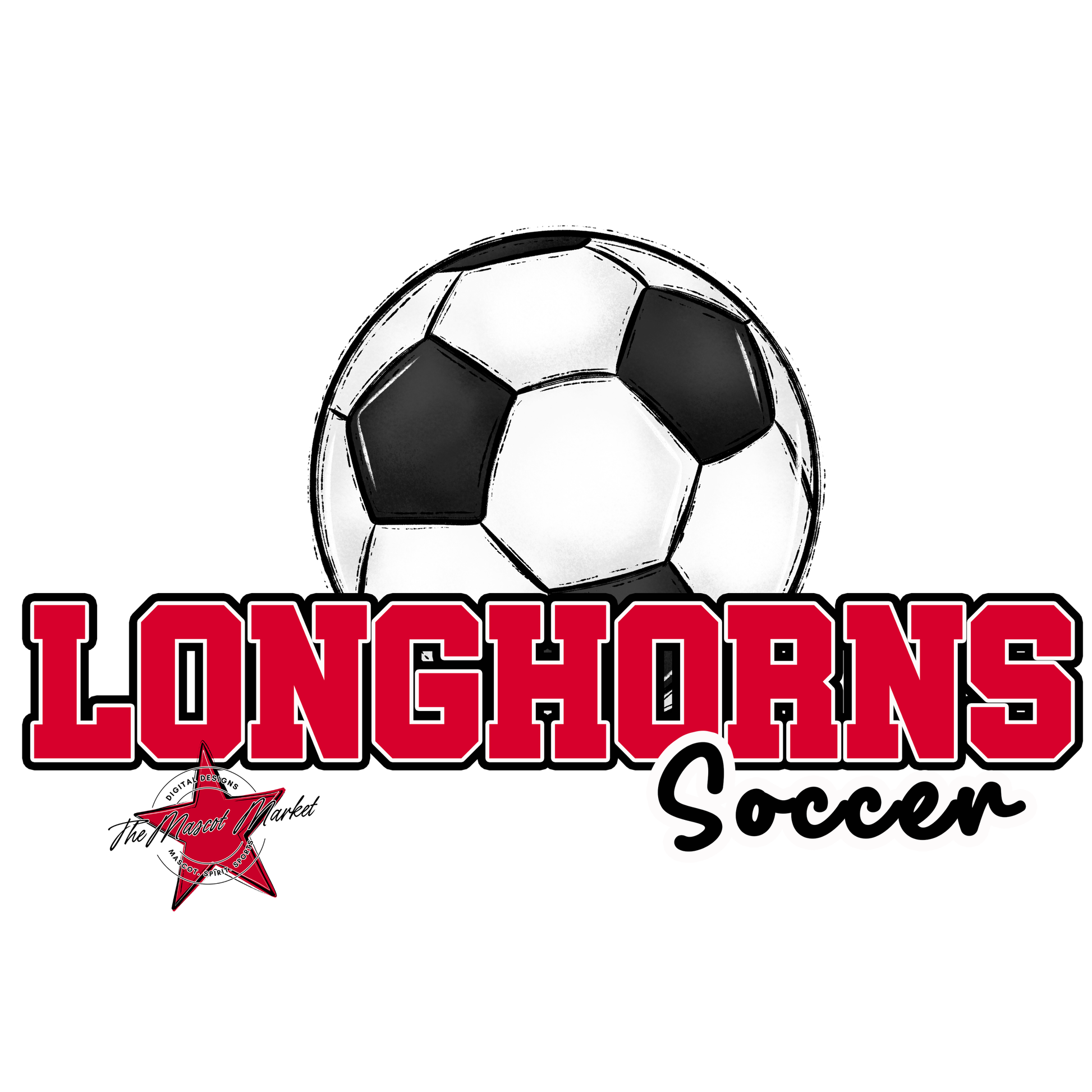 Longhorns Varsity Soccer-Red