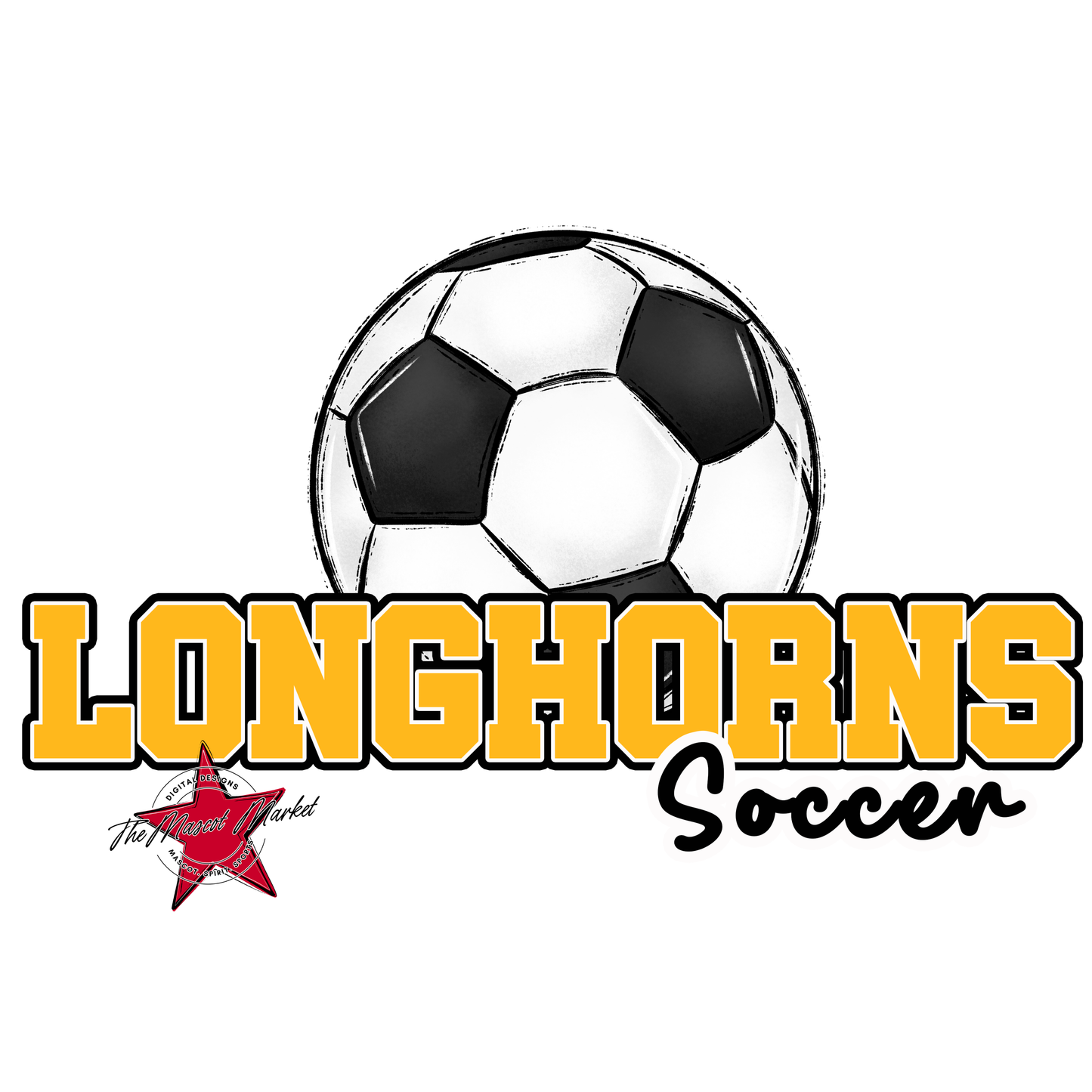 Longhorns Varsity Soccer-Yellow