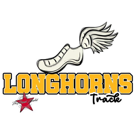 Longhorns Varsity Track-Yellow