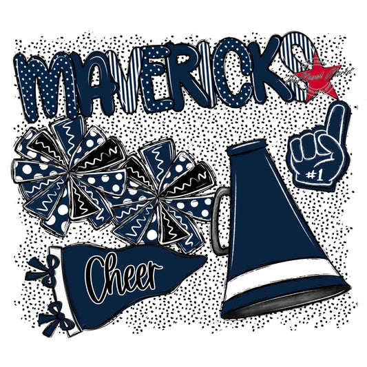 Mavericks Cheer Spirit-Navy