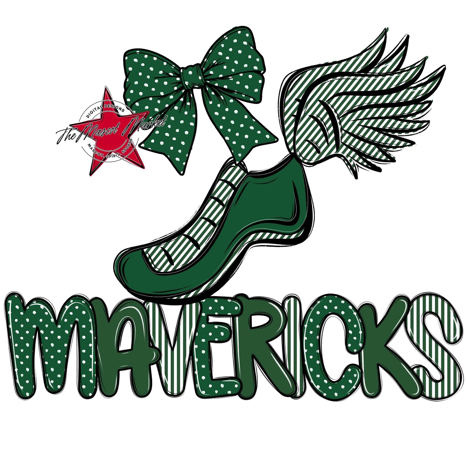Mavericks Track Spirit Design-Green