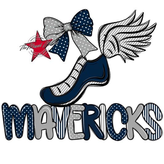 Mavericks Track Spirit Design-Navy & Grey