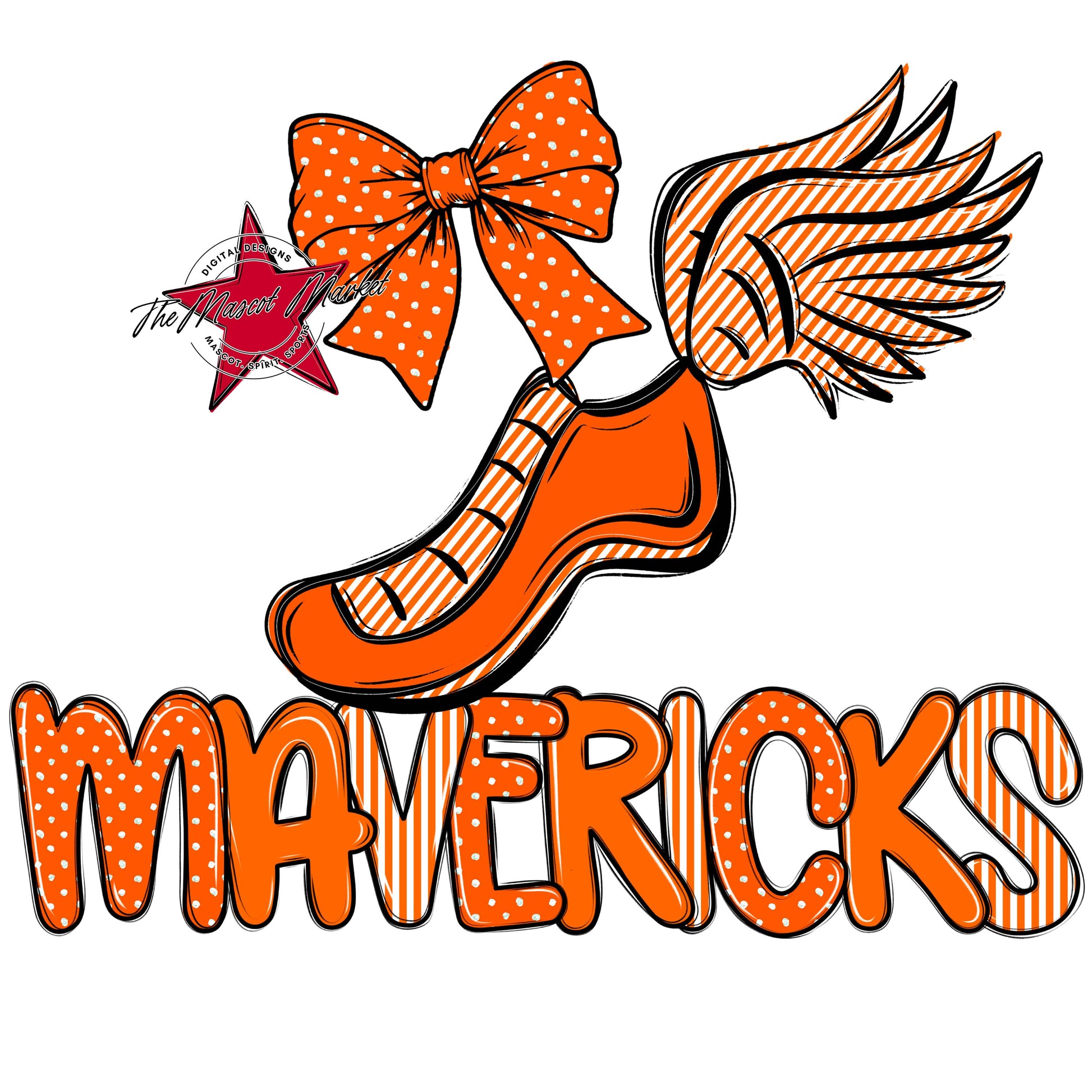 Mavericks Track Spirit Design-Orange
