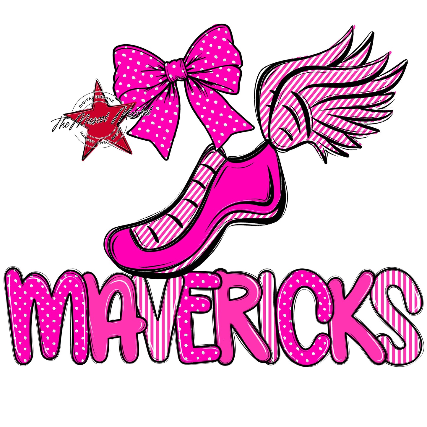 Mavericks Track Spirit Design-Pink