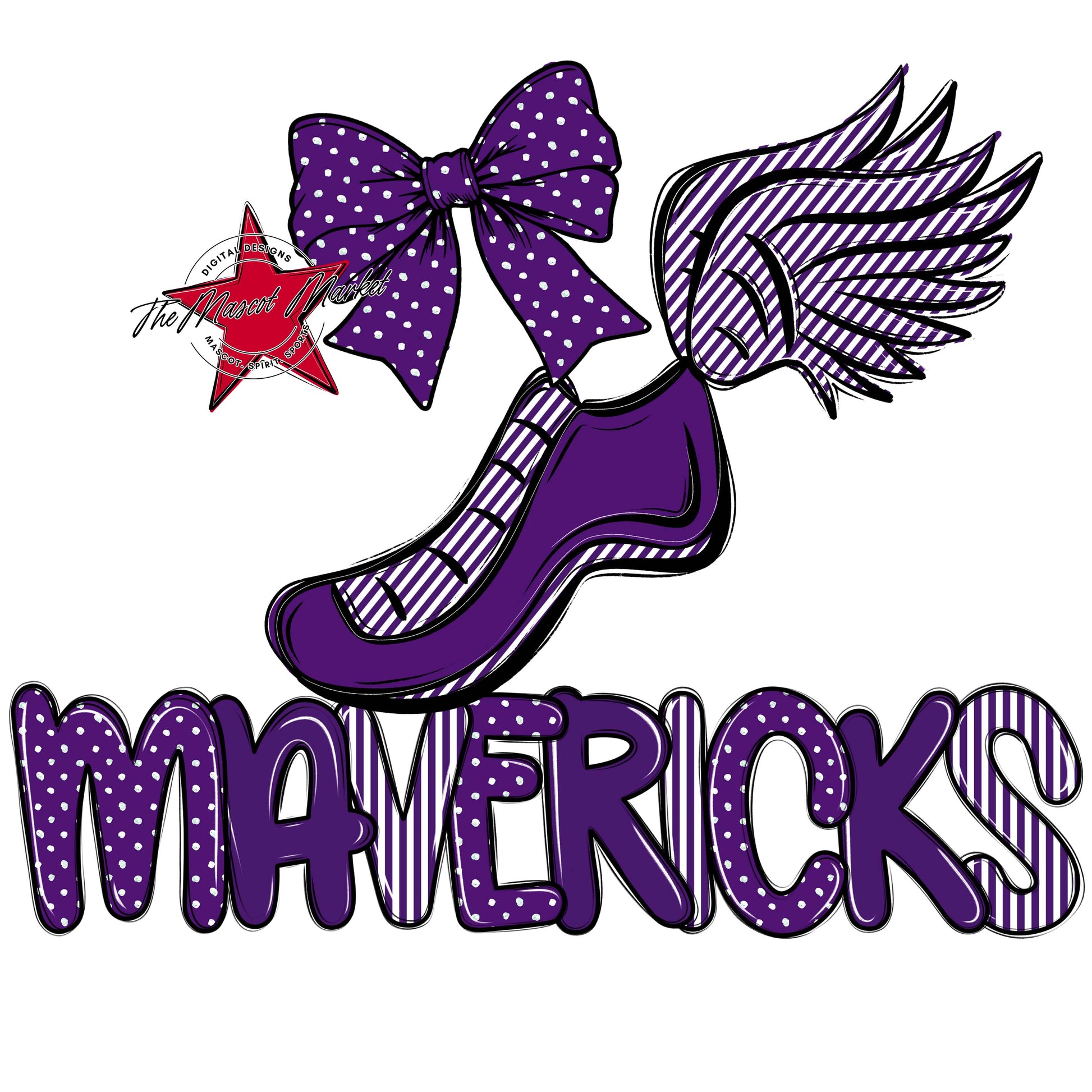 Mavericks Track Spirit Design-Purple