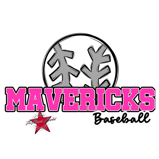 Mavericks Varsity Baseball-Pink