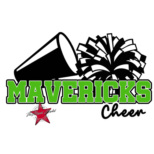 Mavericks Varsity Cheer-Bright Green