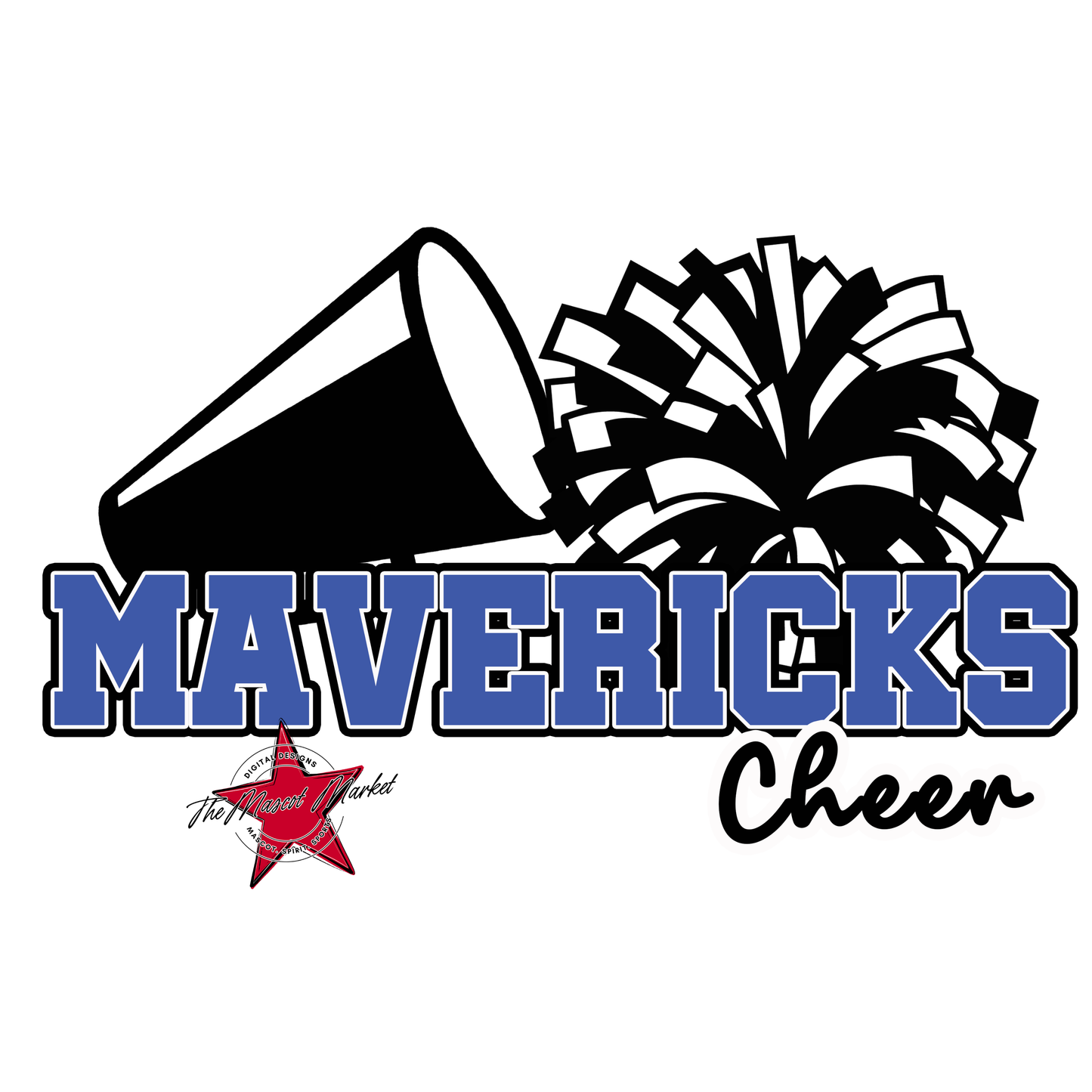 Mavericks Varsity Cheer-Off Blue
