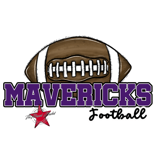 Mavericks Varsity Football-Purple