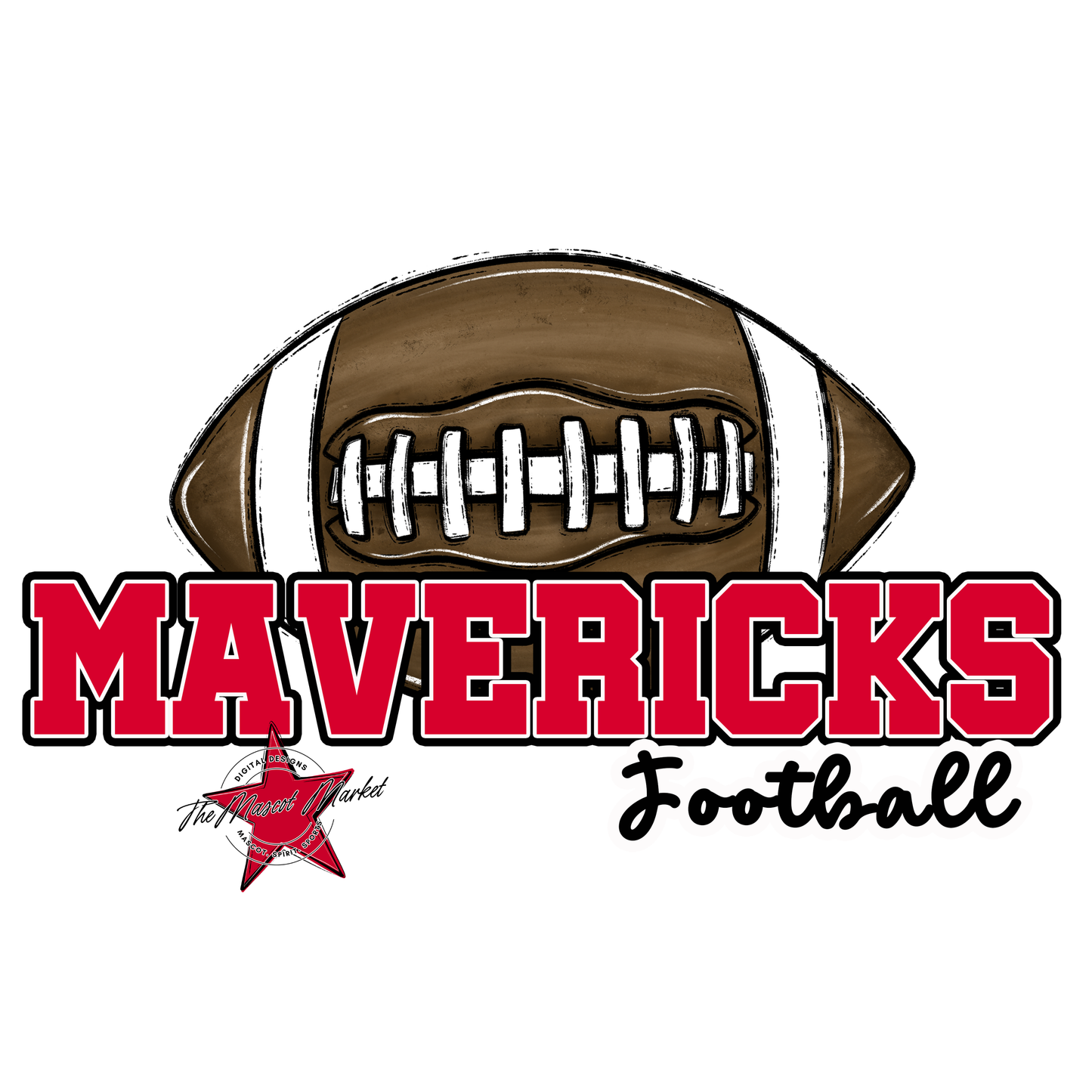 Mavericks Varsity Football-Red