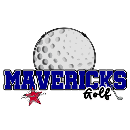 Mavericks Varsity Golf-Blue