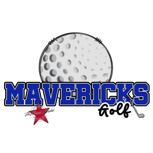 Mavericks Varsity Golf-Royal Blue