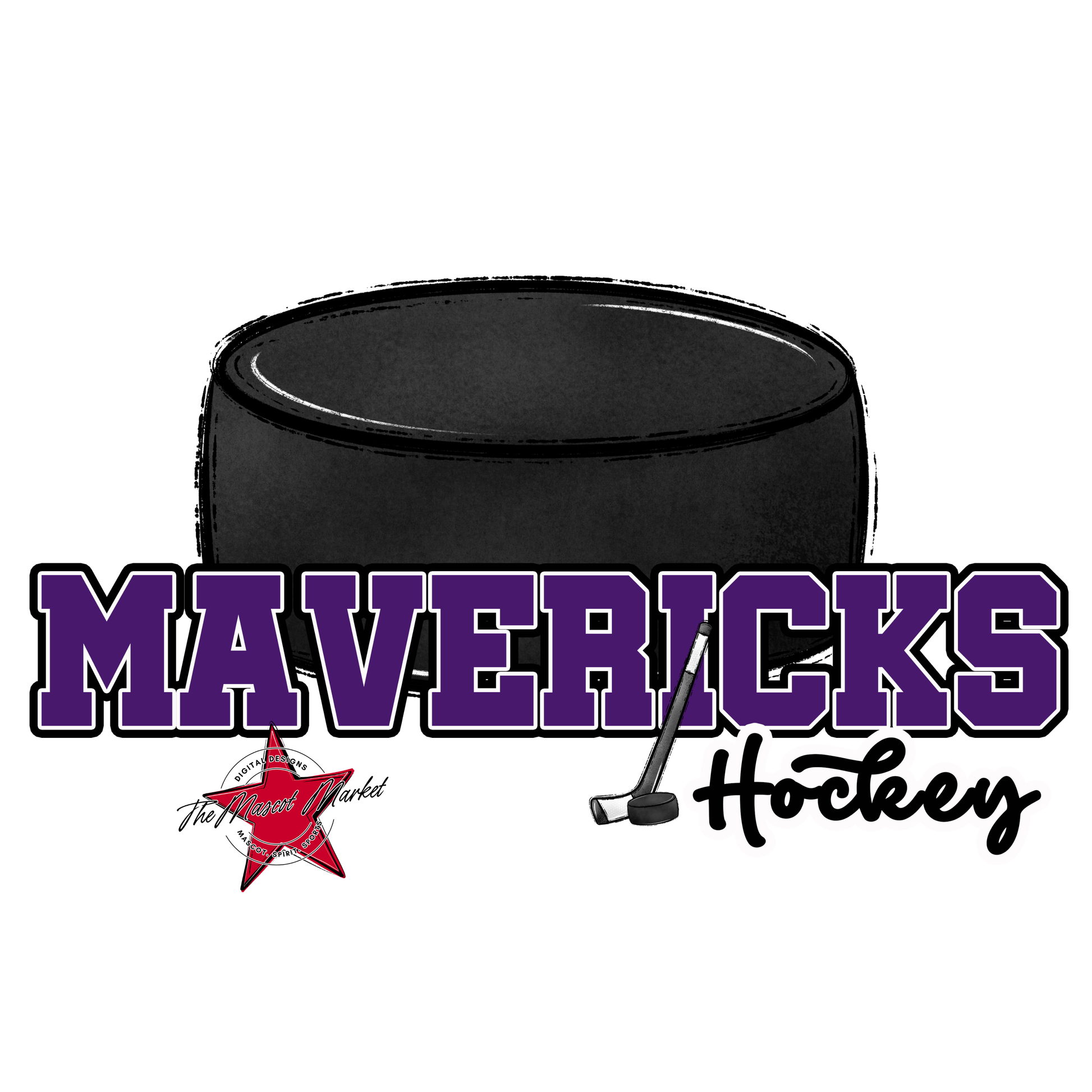 Mavericks Varsity Hockey-Purple