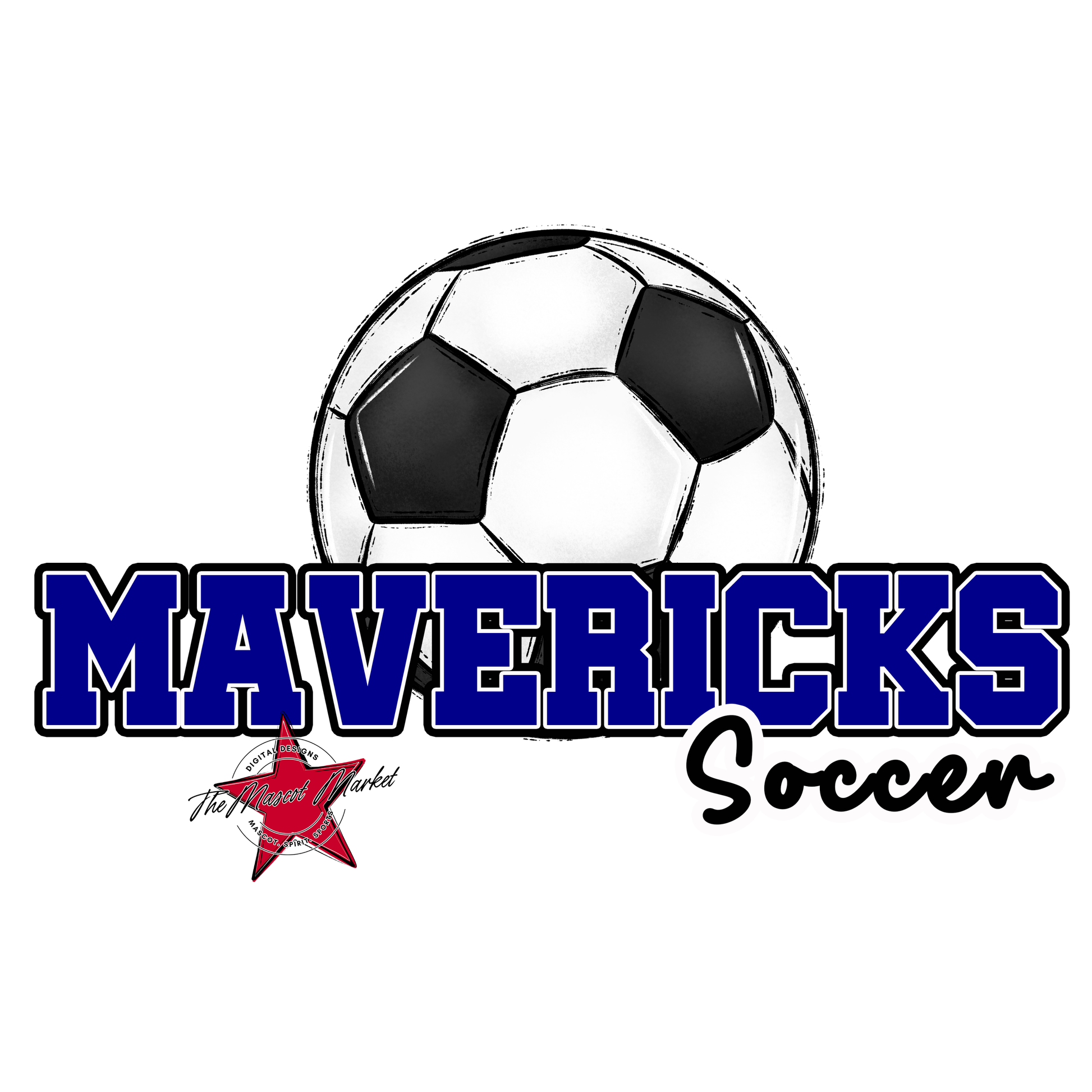 Mavericks Varsity Soccer-Blue