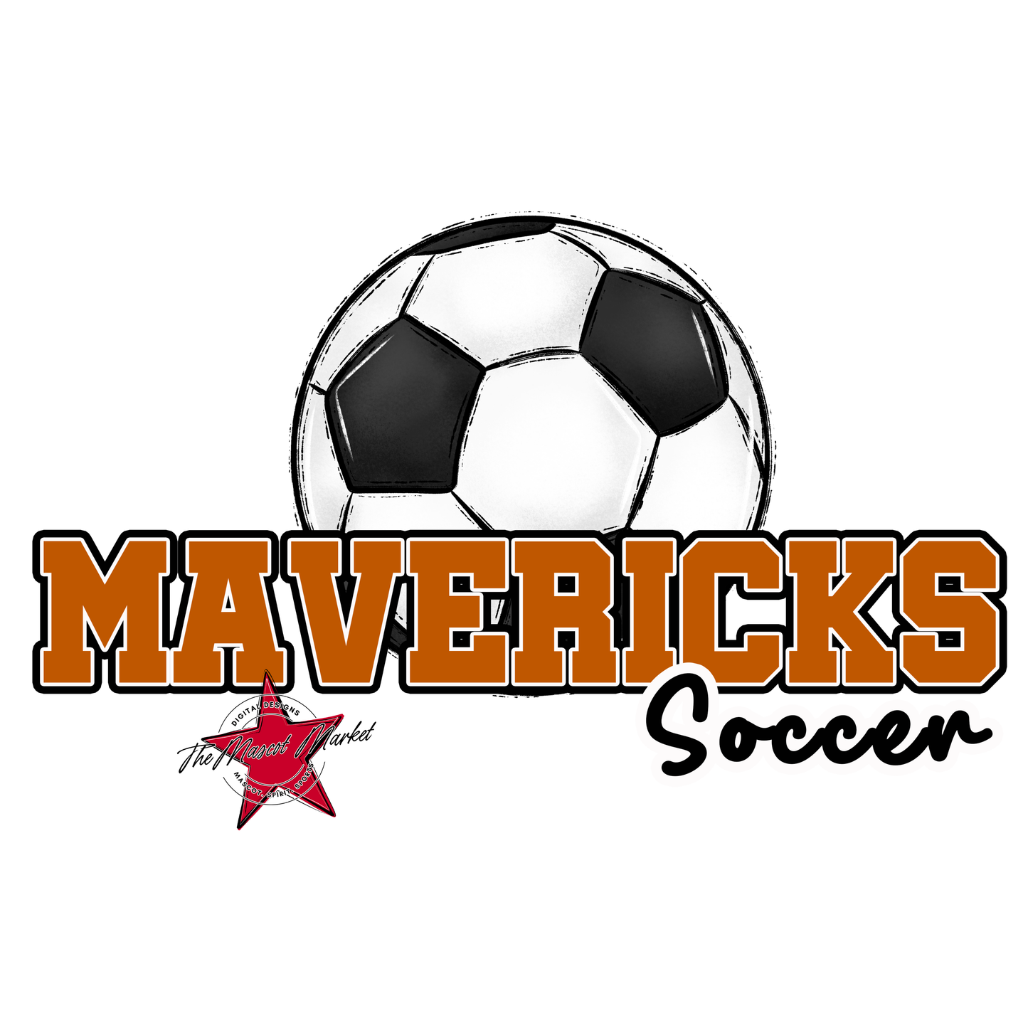 Mavericks Varsity Soccer-Burnt Orange