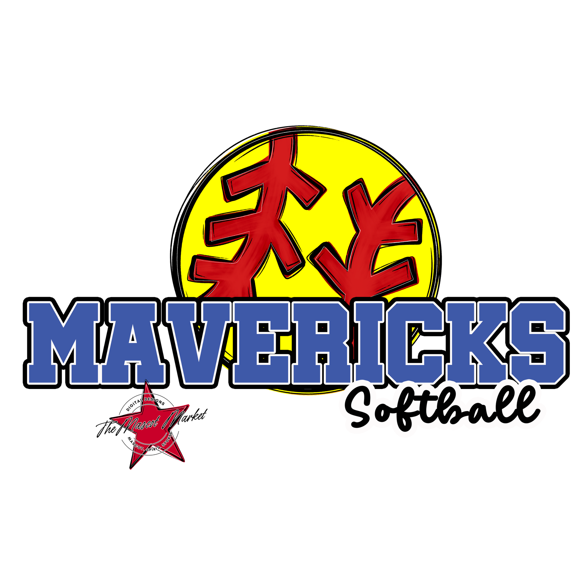 Mavericks Varsity Softball-Off Blue