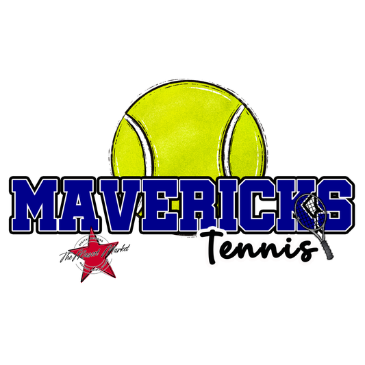Mavericks Varsity Tennis-Blue