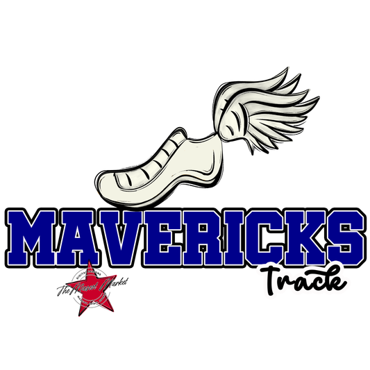 Mavericks Varsity Track-Blue