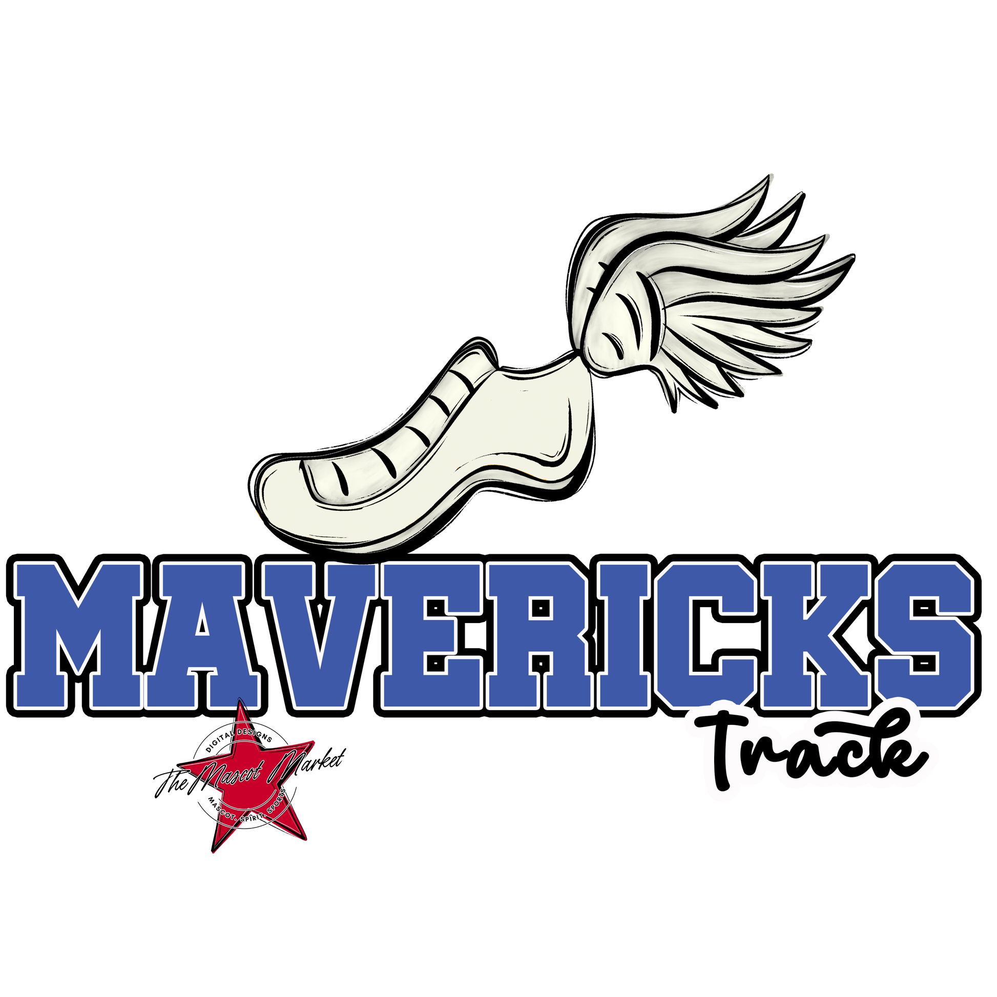 Mavericks Varsity Track-Off Blue