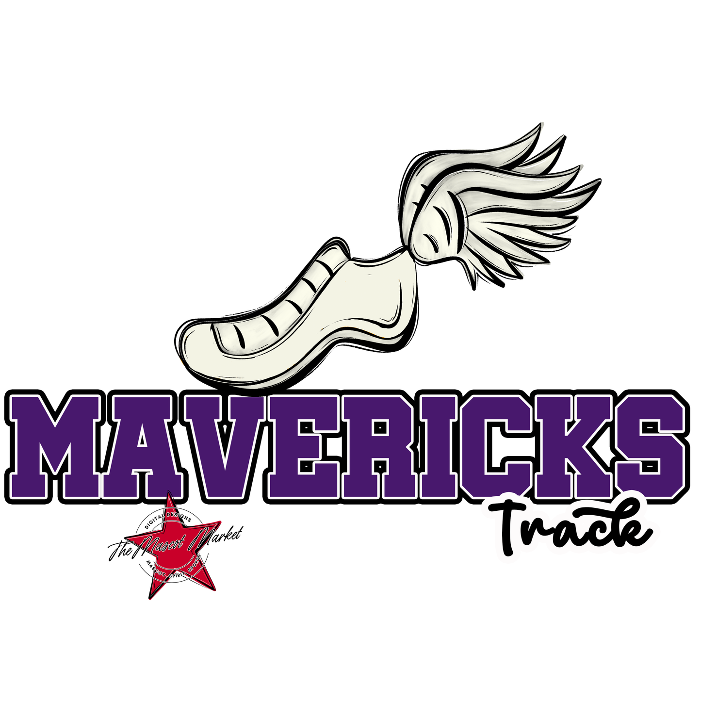 Mavericks Varsity Track-Purple