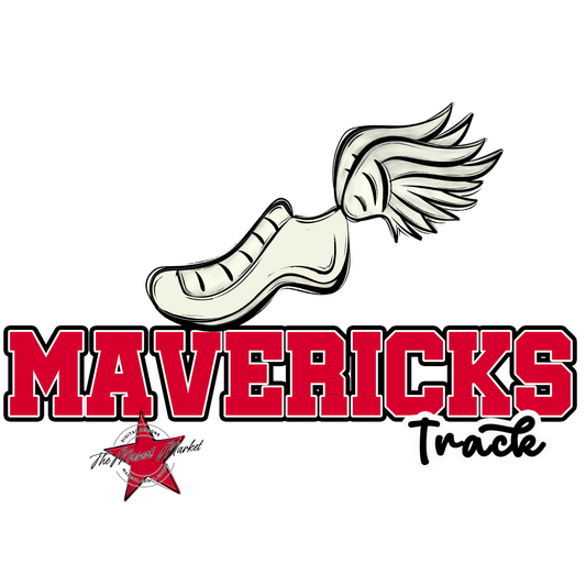 Mavericks Varsity Track-Red