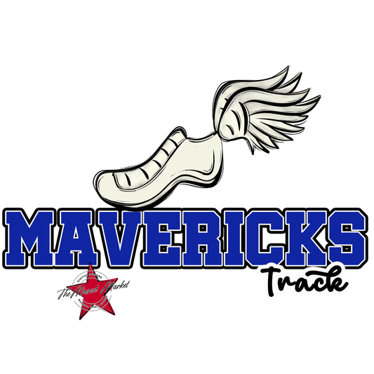 Mavericks Varsity Track-Royal Blue