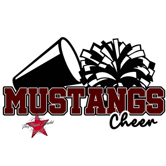 Mustangs Varsity Cheer-Maroon